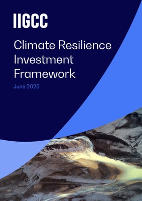 IIGCC Climate Resilience Investment Framework 2025 cover pic