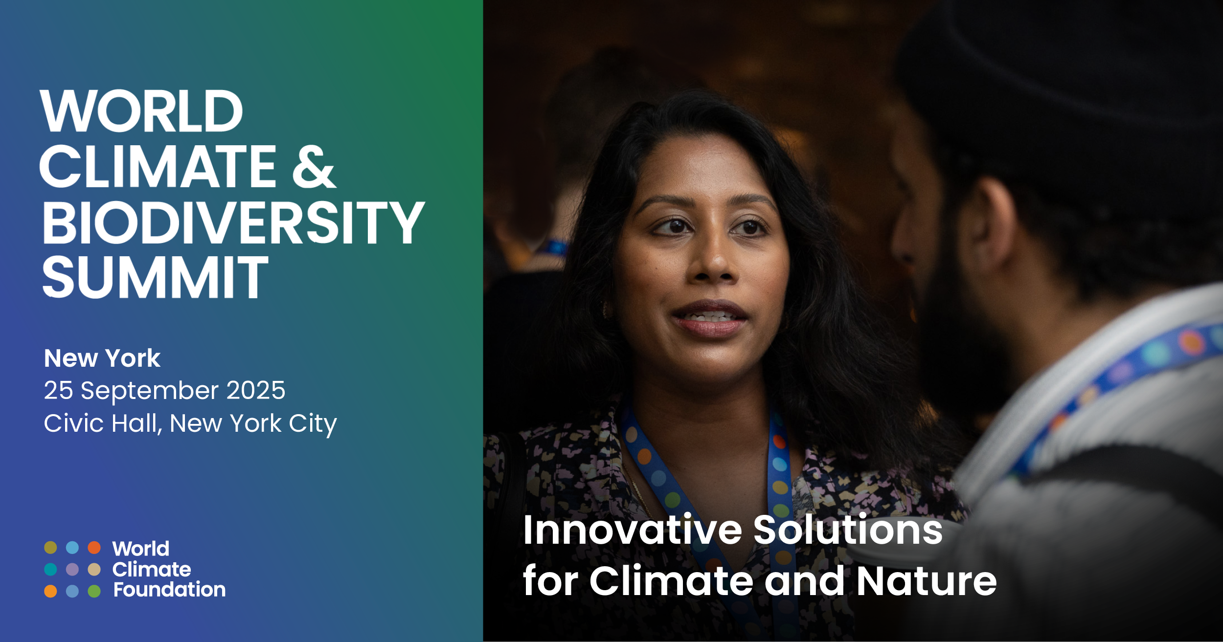 World Climate Foundation: World Climate & Biodiversity Summit 2025